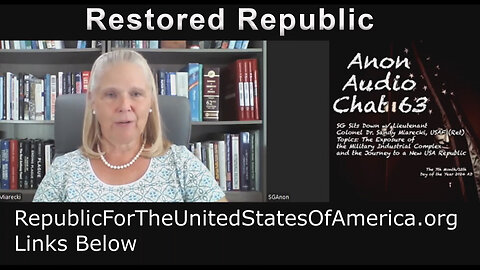 Restored Republic - USAF Lt Col (Ret) Dr. Sandy Miarecki - Preview
