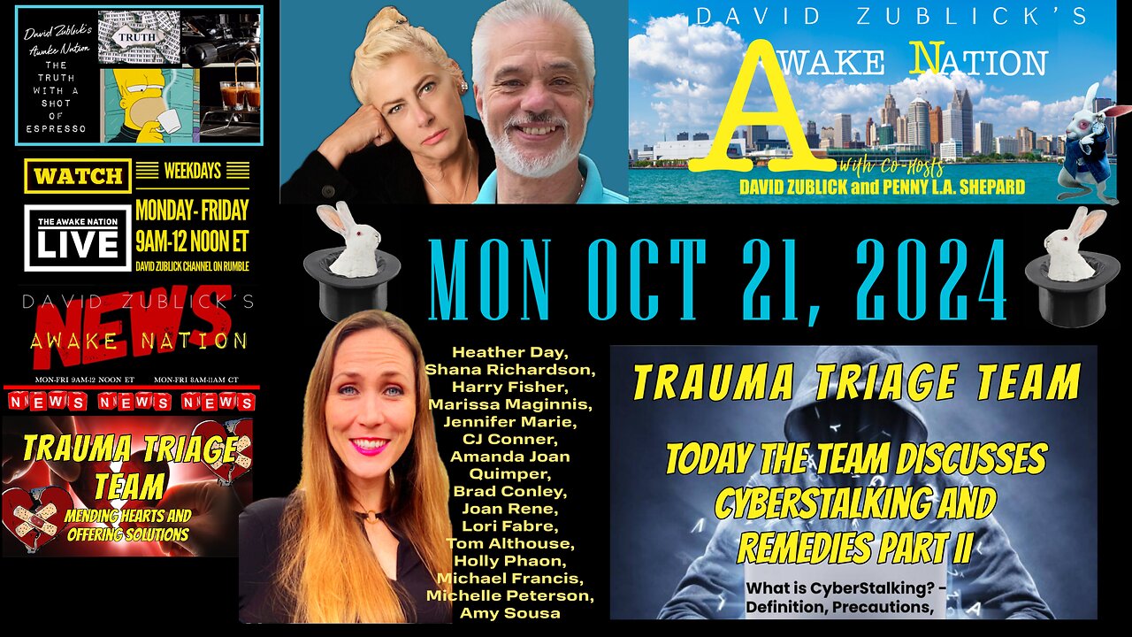 The Awake Nation's Trauma Triage 10.21.2024
