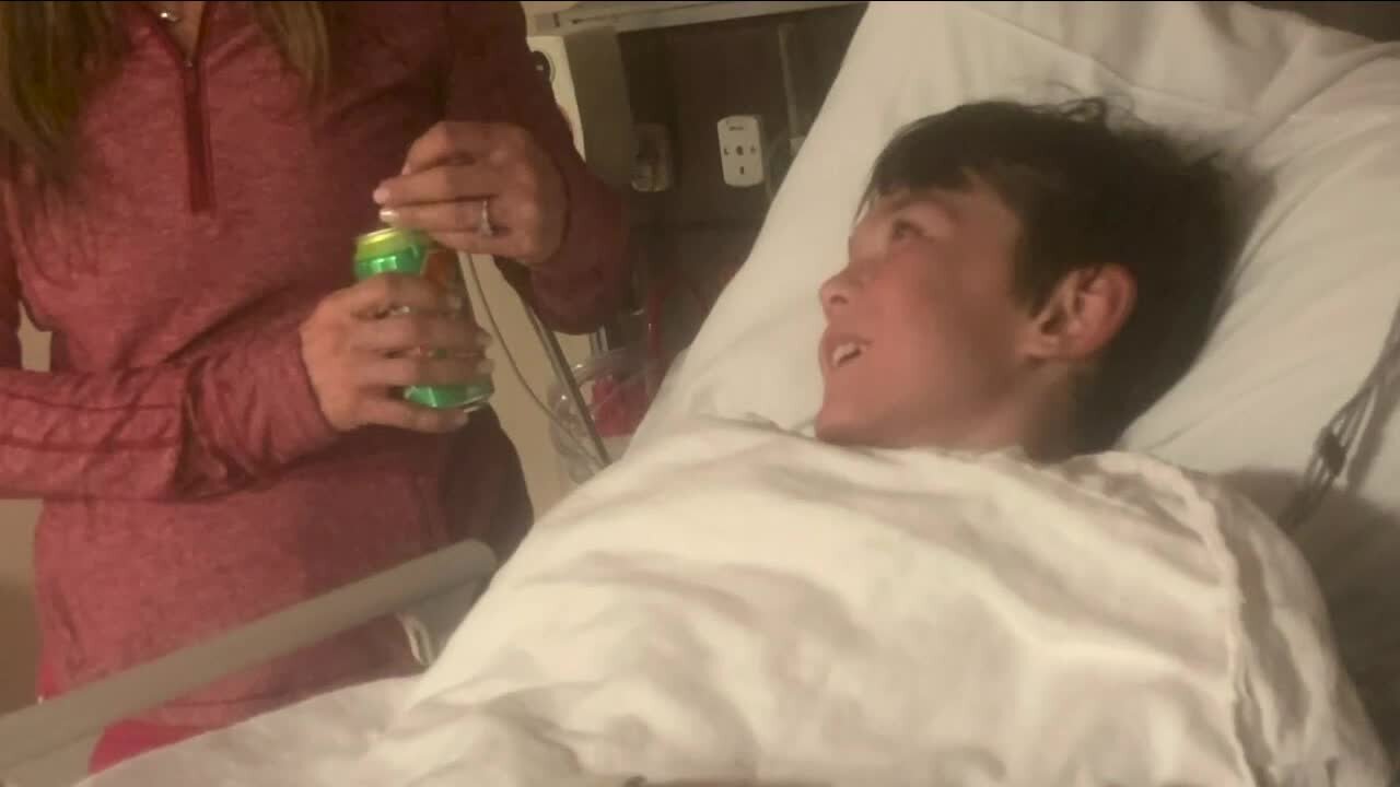 10-year-old skier says the man who injured him never stopped or apologized