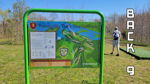 My First Round @ Tranquility Trails Disc Golf Park (B9)