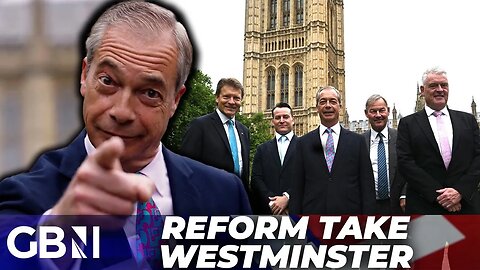 Nigel Farage and Reform UK MPs enter Westminster for first time