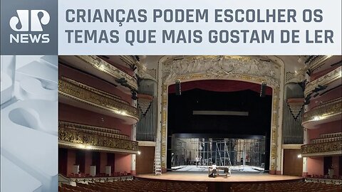 Evento no Theatro Municipal marca início da 12ª Semana de Incentivo à Leitura