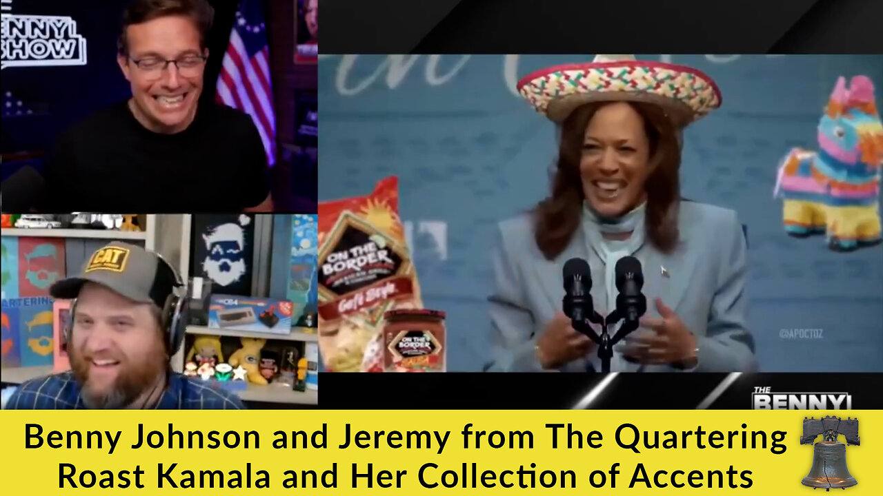 Benny Johnson and Jeremy from The Quartering Roast Kamala and Her Collection of Accents