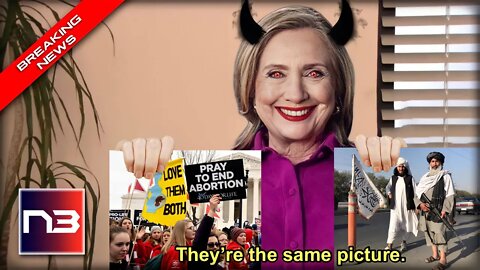 Crooked Hillary Returns With Most Abhorrent Attack On Pro-Lifers We’ve Ever Seen And You Paid For It
