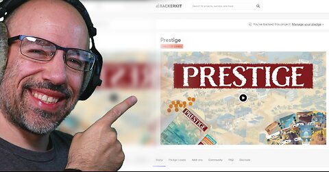 Playing Prestige (but no Hugh Jackman) Help Fund it on Backerkit