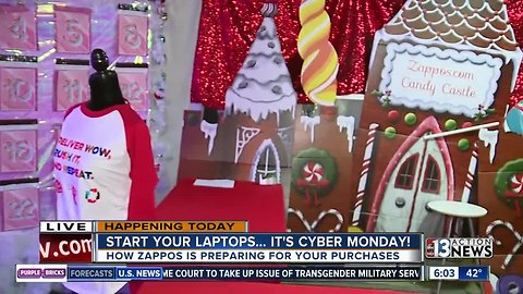 Zappos employees get early start on Cyber Monday
