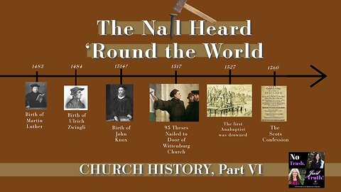 The Nail Heard Round the World! Church History Part 6