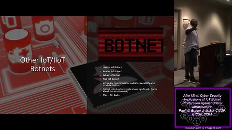 After Mirai Cyber Security Implications of IoT Botnet Proliferation Against Critic