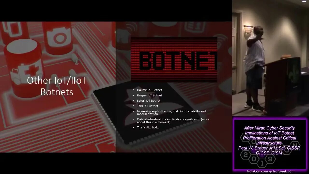 After Mirai Cyber Security Implications of IoT Botnet Proliferation Against Critic