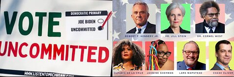 Uncommitted Voters Giving Hope & Rise To Third Parties For 2024