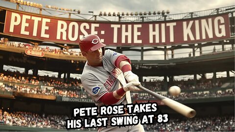Pete Rose, MLB's Hit King, Takes His Final Swing at 83