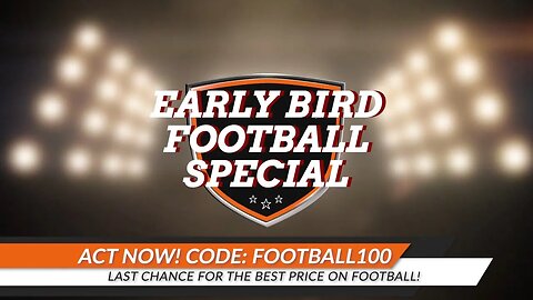 🏈 Super Early Bird Football Promotion - NFL and College Football Picks and Predictions