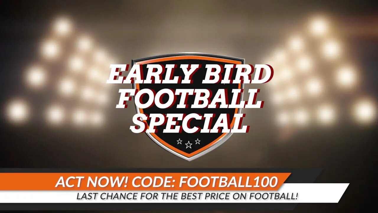 🏈 Super Early Bird Football Promotion - NFL and College Football Picks and Predictions