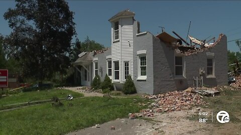 Armada hard hit by weekend tornado