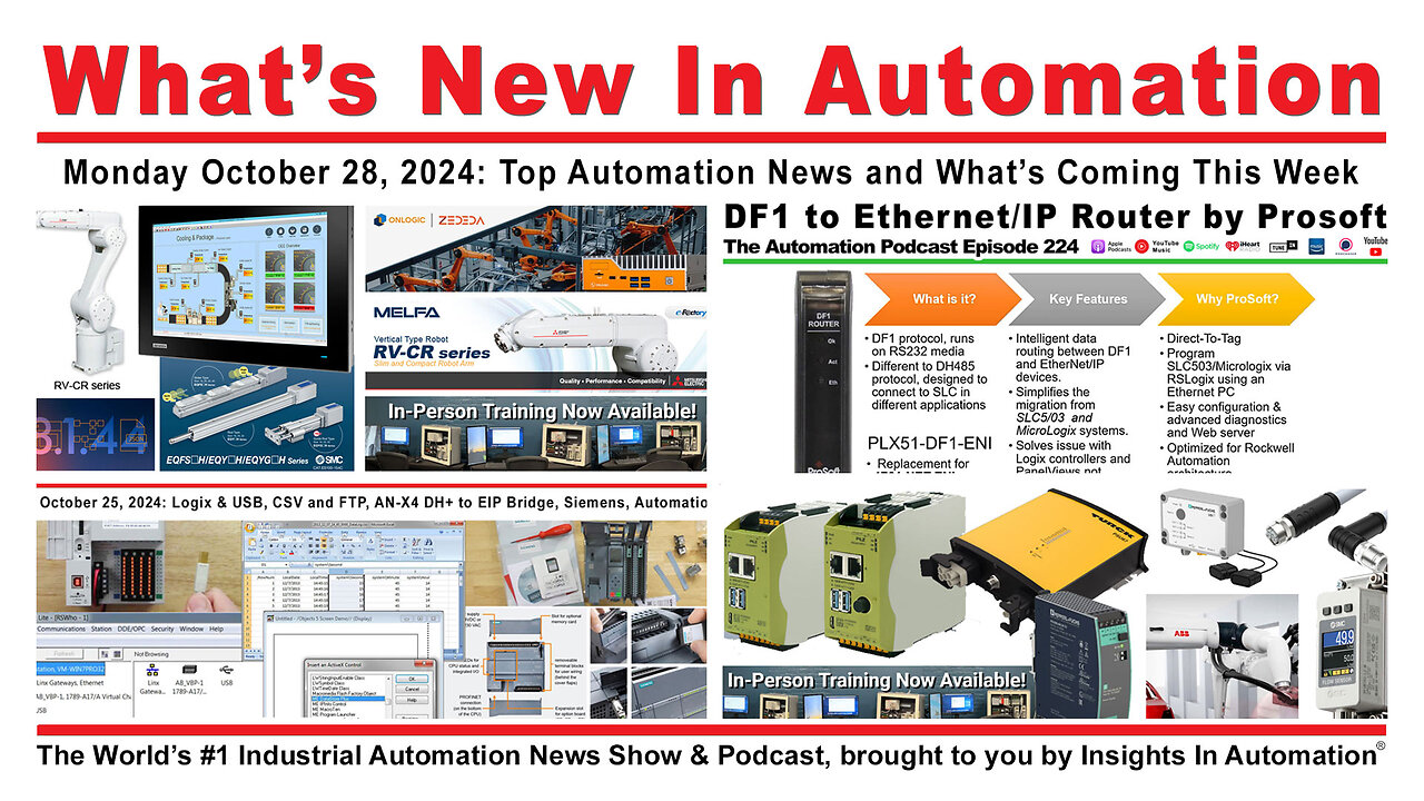 What's New in Automation for 10/28/24