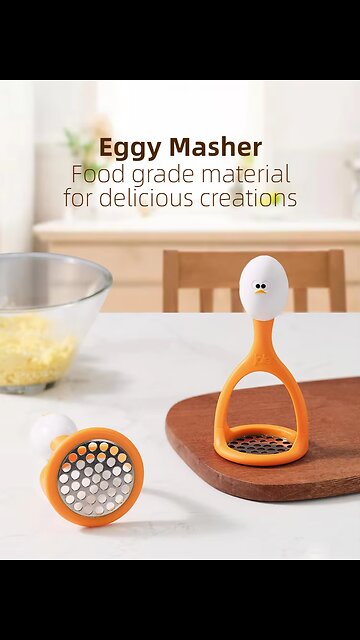Joie Eggy Masher Stainless steel Bakeware Potato Masher