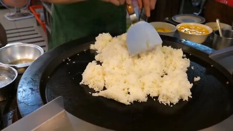 Taiwanese Street Food Egg Fried Rice 鐵板蛋炒飯 5