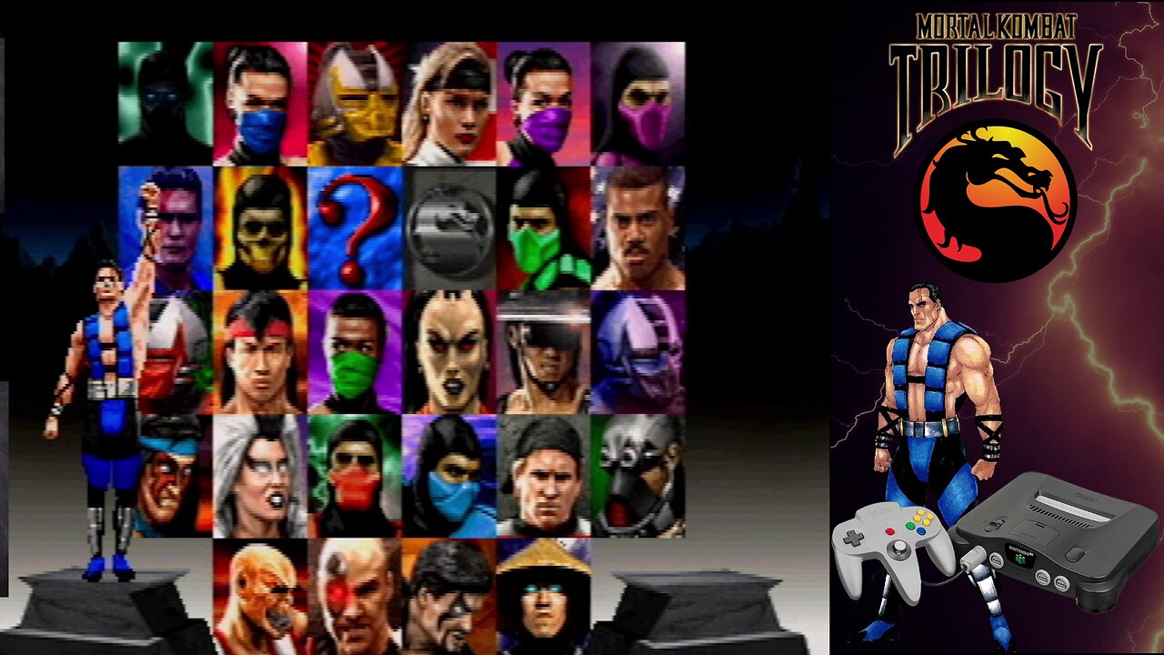Mortal Kombat Trilogy [May 13, 1996 Prototype] (Nintendo 64) - Sub-Zero play through