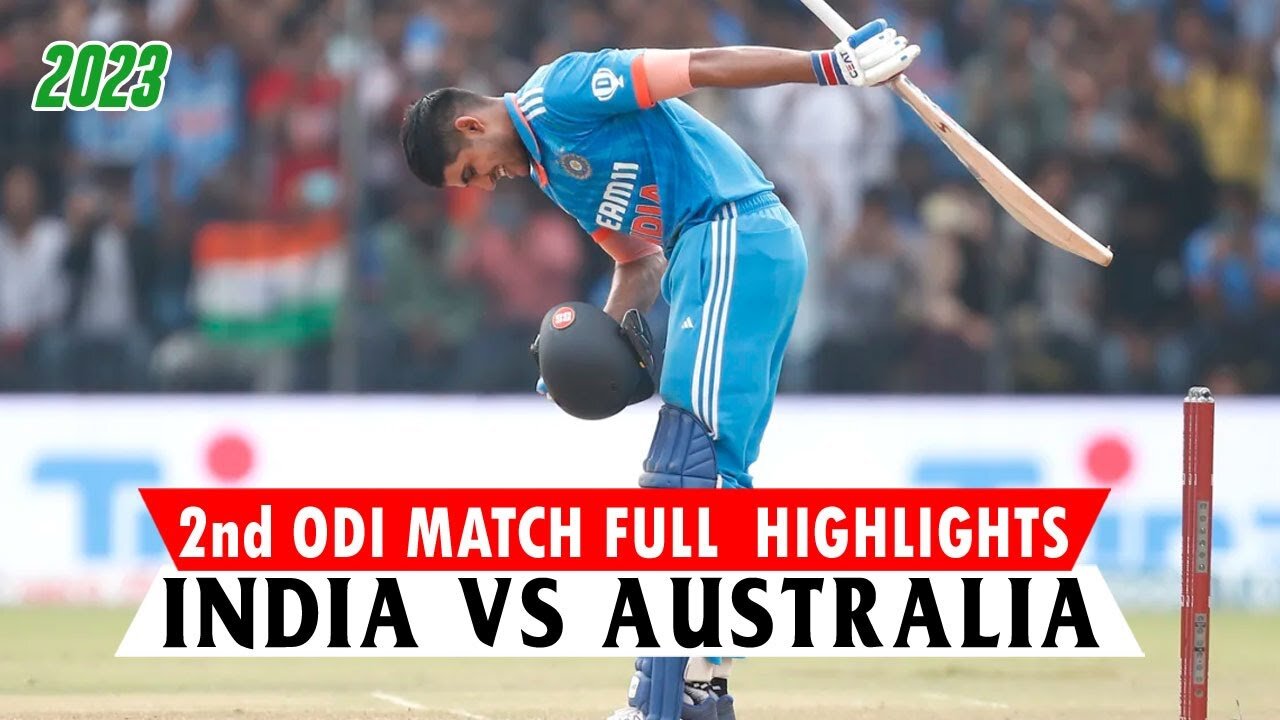 India vs Australia 2nd ODI Match Full Highlights | India vs Australia 2023 | IND vs AUS