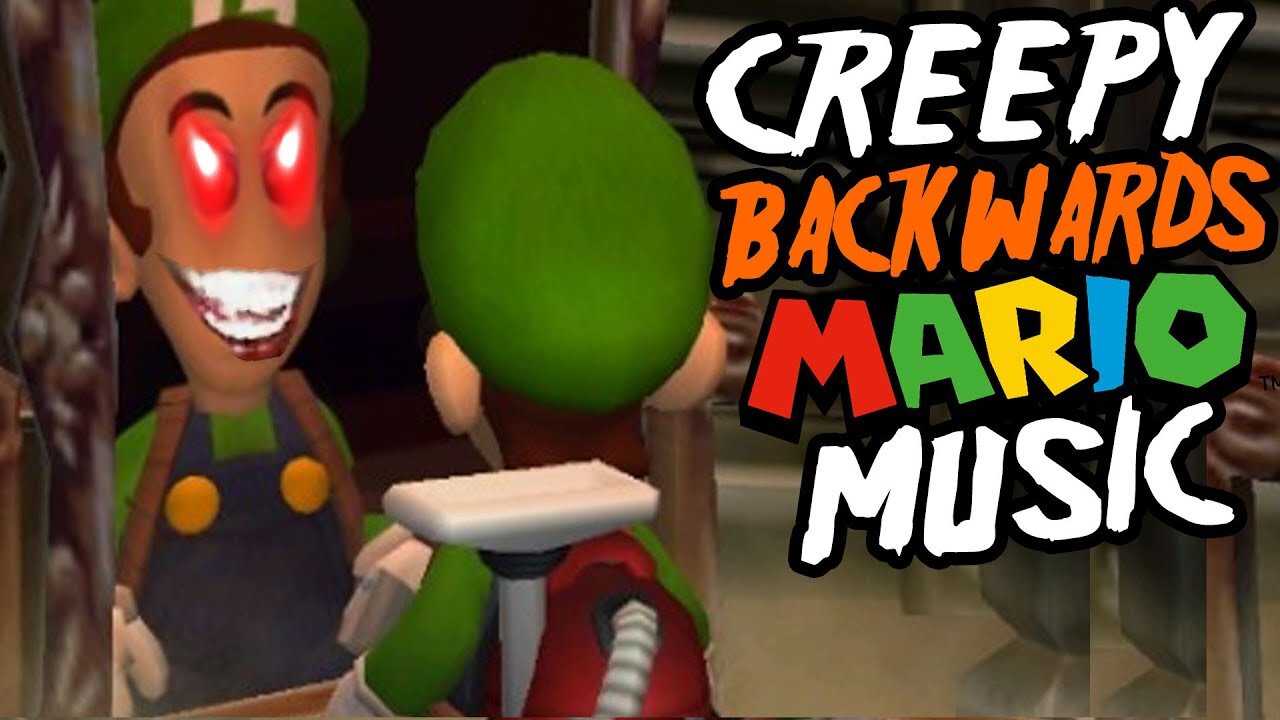Listening to the CREEPIEST Backwards Super Mario Songs 😨 - ABrandonToThePast