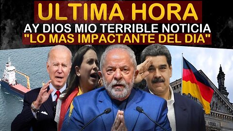 🔴SUCEDIO HOY! URGENTE HACE UNAS HORAS! MIRALO ANTES QUE LO BORREN - NOTICIAS VENEZUELA HOY