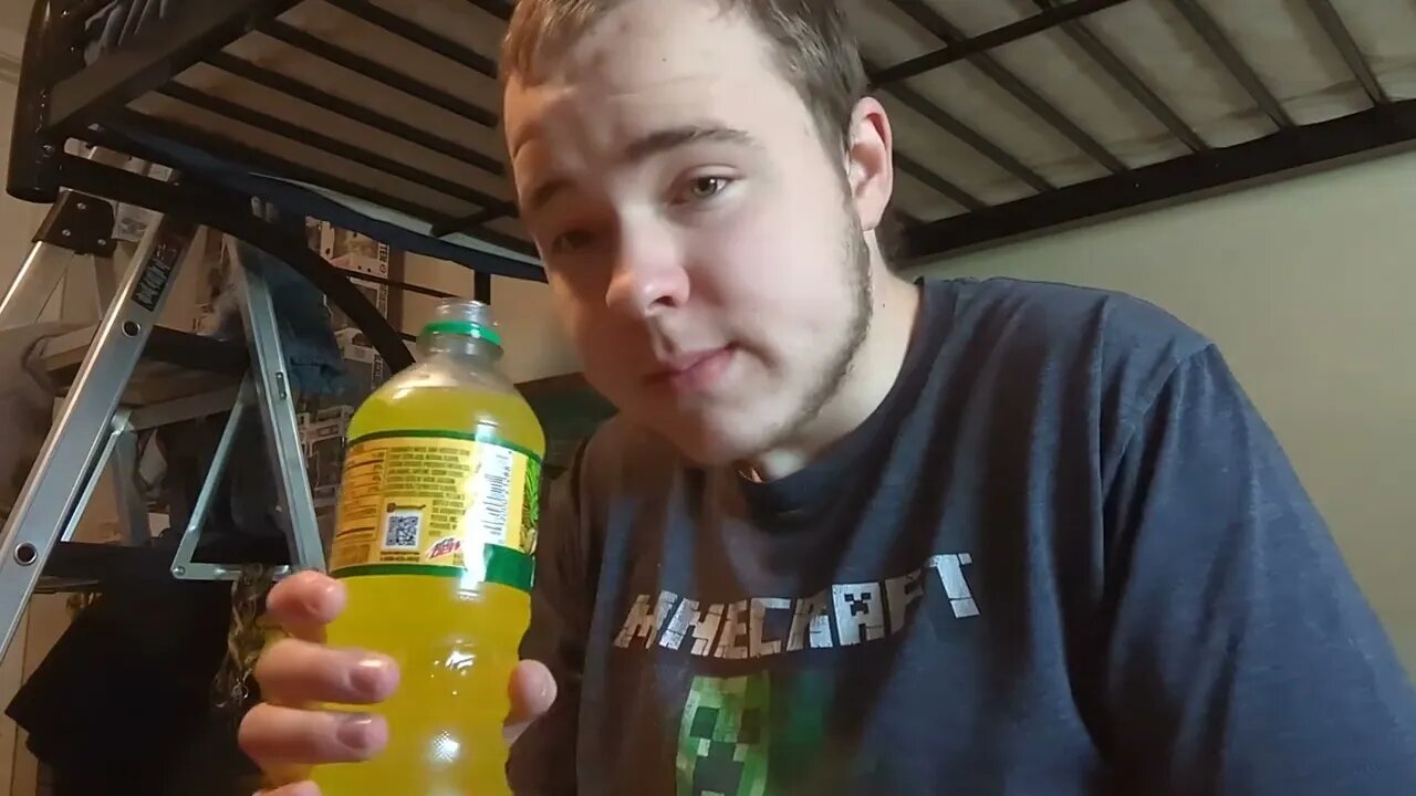 trying mountain dew Maui burst