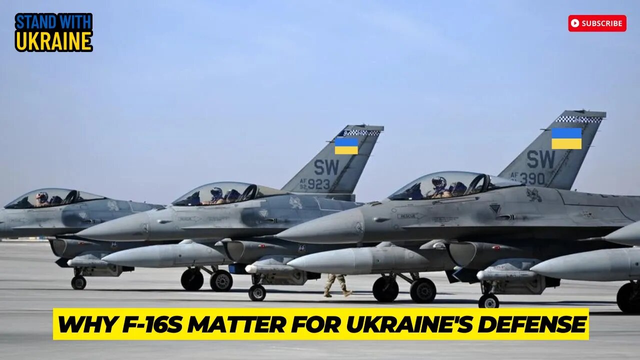 Finally! US Has send F-16 Finghter Jet To Ukraine, Why F-16s Matter for Ukraine's Defense?
