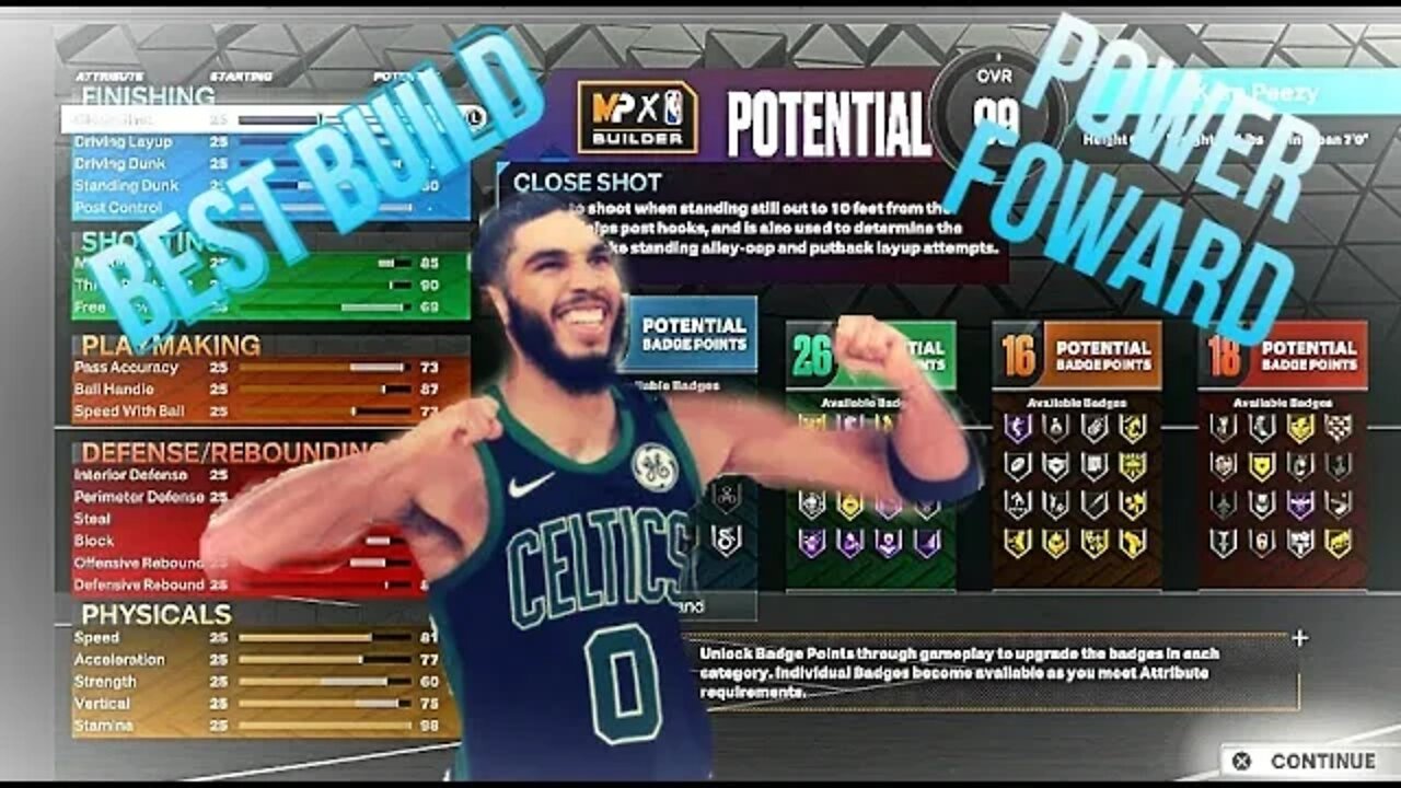 THIS BUILD CAN STOP ANY POST SCORER AND BE A SCORER AT THE PARK