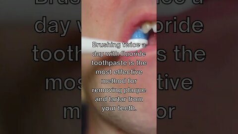 How do you clean plaque off your teeth?