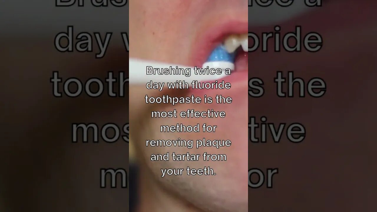 How do you clean plaque off your teeth?
