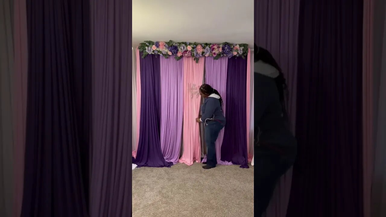 Event Draping #draping #backdrop #howto