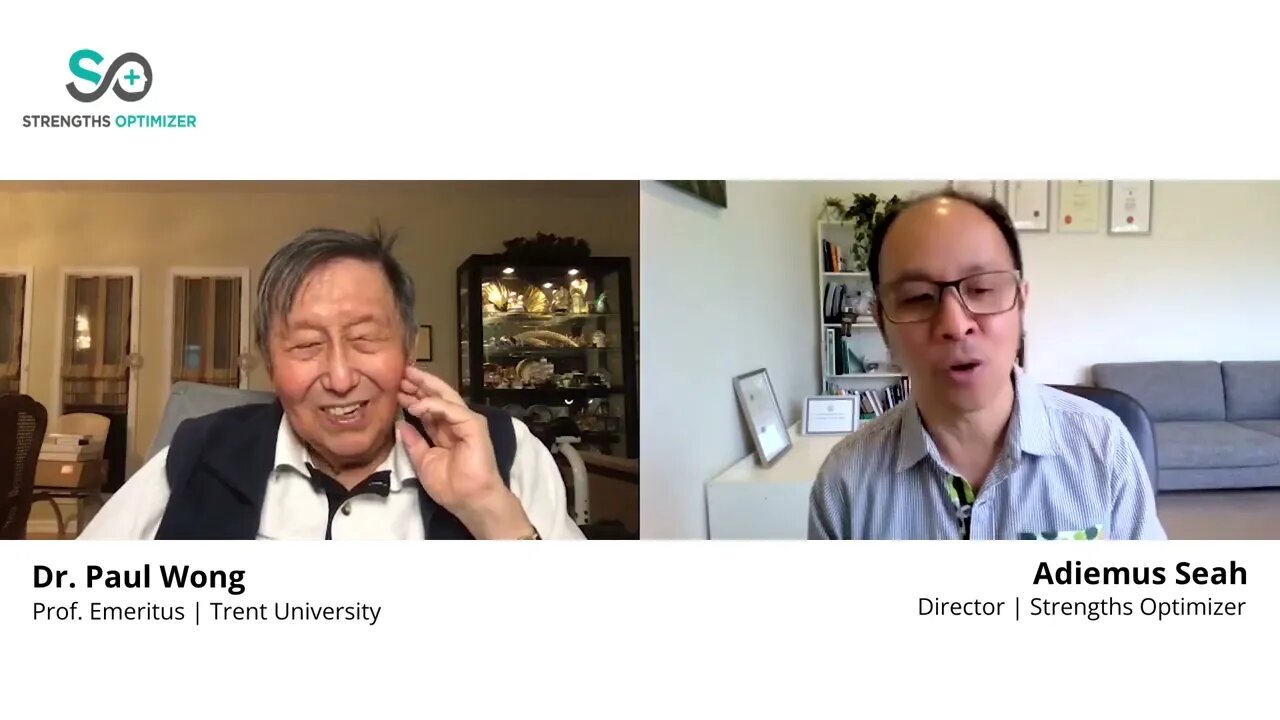 My Daily Routine for Personal Wellbeing | Dr. Paul T. P. Wong | Strength Optimizer