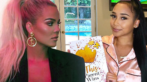 Tristan Thompson’s Baby Mama Sends Khloe Kardashian A Cryptic Message
