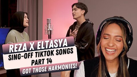 REACTION | | Reza vs Eltasya SING-OFF TIKTOK SONGS PART 14