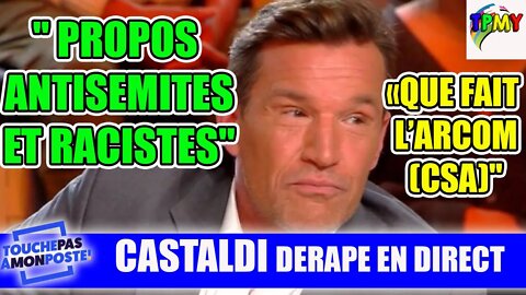 BENJAMIN CASTALDI EN DIRECT DERAPE SUR LES JUIFS ET LES ARABES #tpmp #hanouna #bigard #gillesverdez
