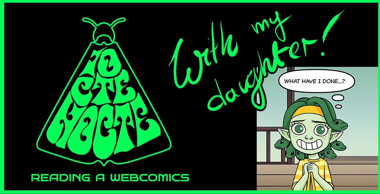 Reading a webcomic - Monstrously cute