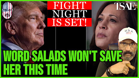 WORD SALADS WONT SAVE HER THIS TIME