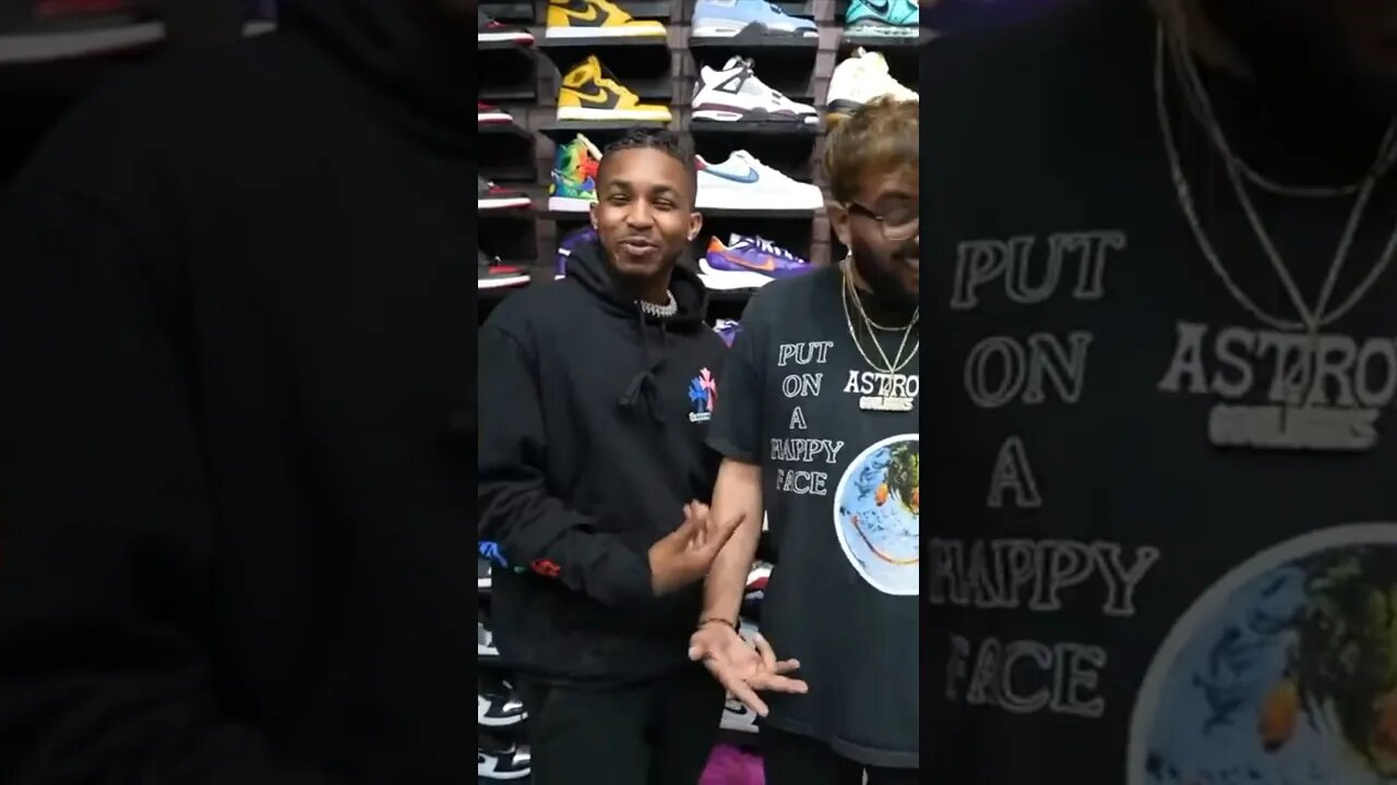 DDG beats champagnepaki for $1,000 Store Credit at CoolKicks 😂😂🏀🏀