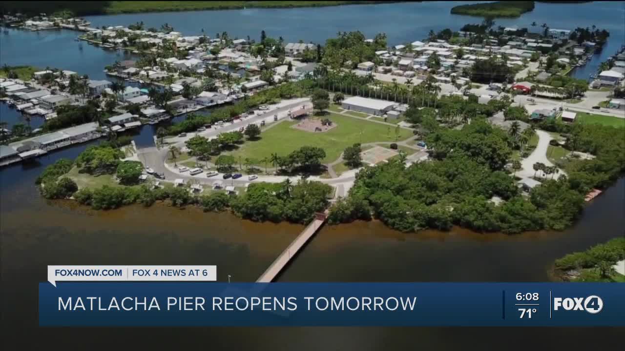 Matlacha fishing pier reopens