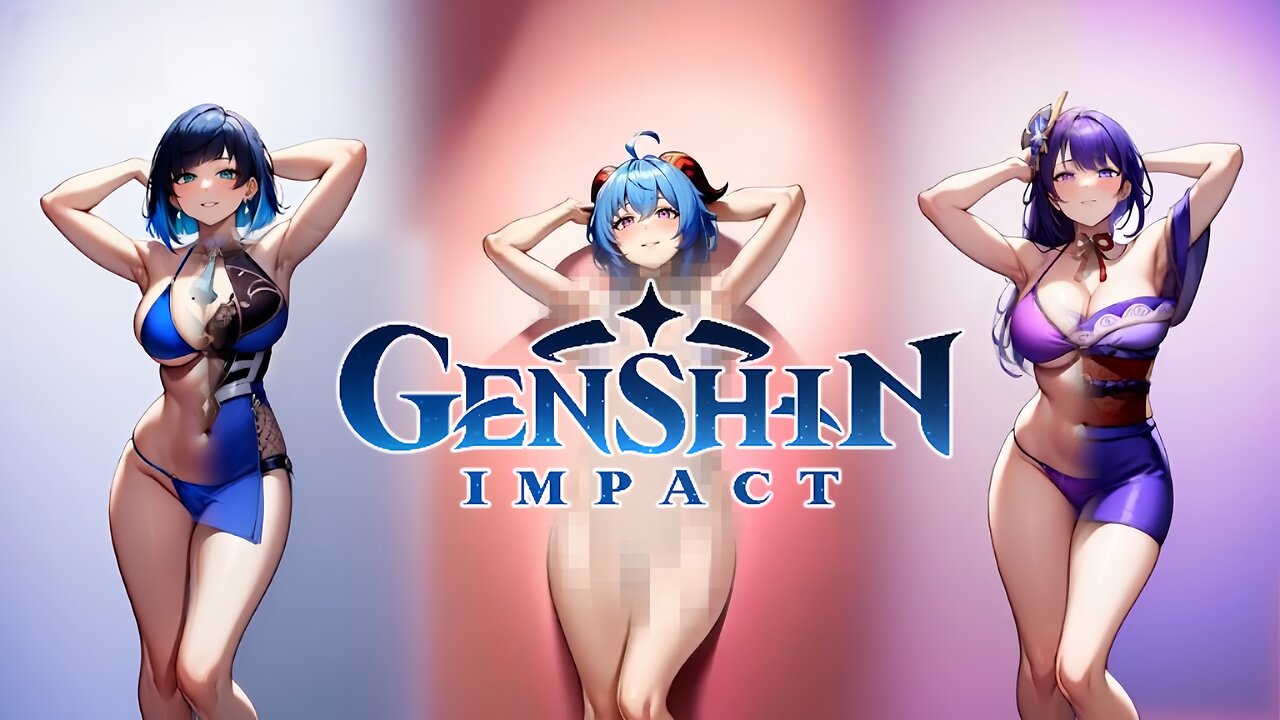 Genshin Impact Harem Dance: Poker Face AI Edition! 🌟🎶