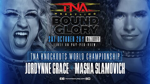 Jordynne Grace Challenges Masha Slamovich for Bound for Glory! Big Title Match! #shorts