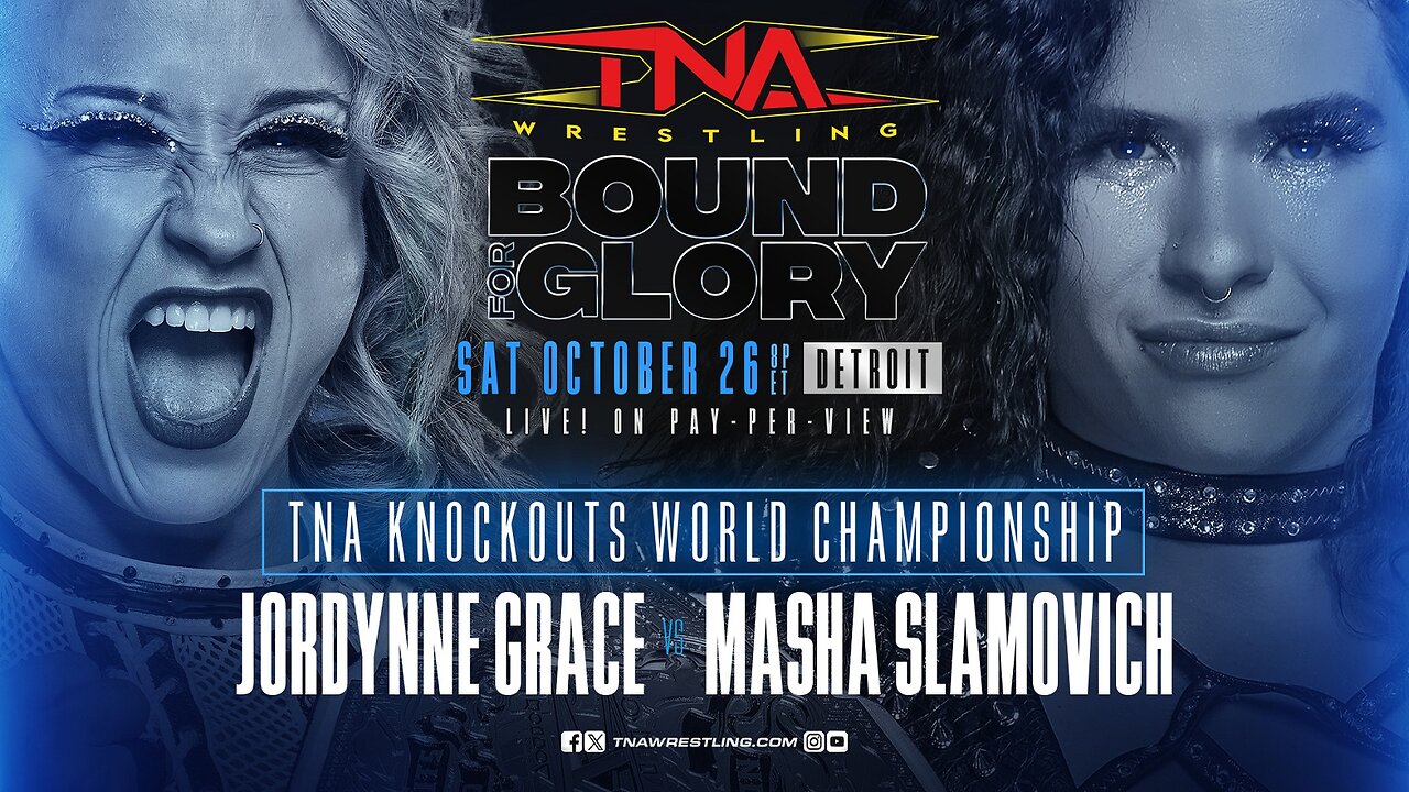 Jordynne Grace Challenges Masha Slamovich for Bound for Glory! Big Title Match! #shorts