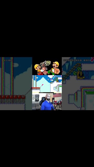 Less than 1% Clear Rate! Super Mario Maker 2: Super Expert #speedrun #nintendoswitch #shorts