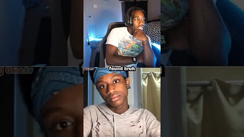 Why is he acting like that #funny #omegle #fyp
