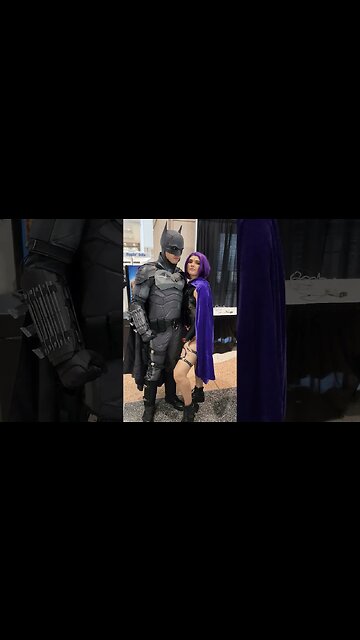 Batman and Raven | Tampa Comic Con