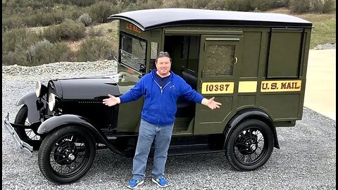 FOUND! Original 1929 U.S. Mail Truck - Runs and drives!