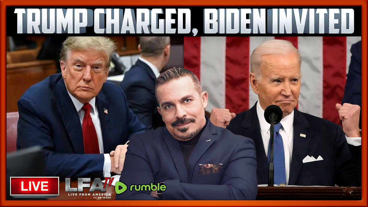 TRUMP GETS CONTEMPT CHARGE, WHILE BIDEN POLITELY INVITED TO CONGRESS [Santilli Report #4025- 3PM]