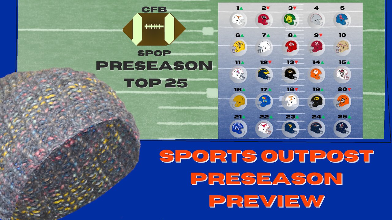 YOURSPORTOUTPOST!! 2024 College Football Preseason Top 25