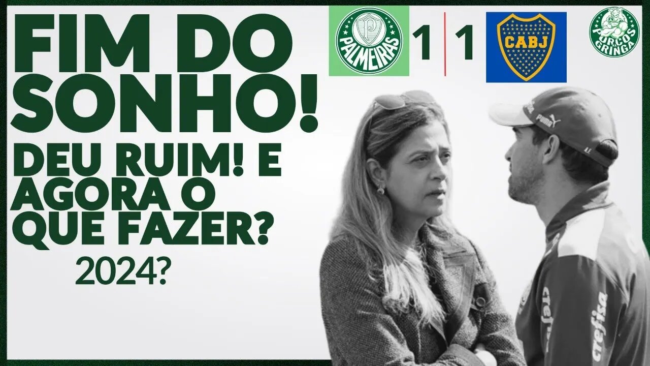 #AOVIVO | TRETA NOS BASTIDORES! | PALMEIRAS ELIMINADO PELO BOCA | 2024 VEM AÍ...