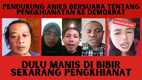 NETIZEN MENANGGAPI TENTANG PENGKHIANATAN PAK ANIES KEPADA DEMOKRAT